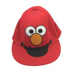 Elmo Red Fitted Sesame Street Ball Cap Hat Medium M 26162